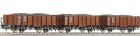 45943 Roco Set of 3 Coal loaded gondolas
